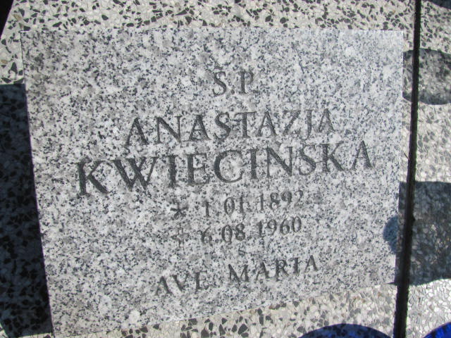 Bronisława Wieczorek 1927 Konin Łężyn - Grobonet - Wyszukiwarka osób pochowanych