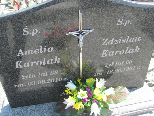 Zdzisław Karolak 1926 Konin Łężyn - Grobonet - Wyszukiwarka osób pochowanych
