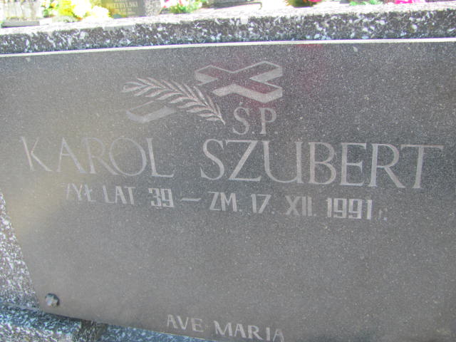 Karol Szubert Konin Łężyn - Grobonet - Wyszukiwarka osób pochowanych