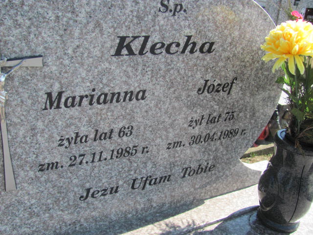 Leszek Klecha 1946 Konin Łężyn - Grobonet - Wyszukiwarka osób pochowanych