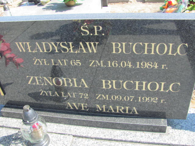 Zenobia Bucholc 1920 Konin Łężyn - Grobonet - Wyszukiwarka osób pochowanych