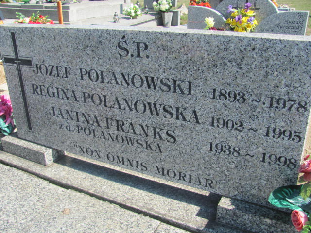 Janina Franks 1938 Konin Łężyn - Grobonet - Wyszukiwarka osób pochowanych