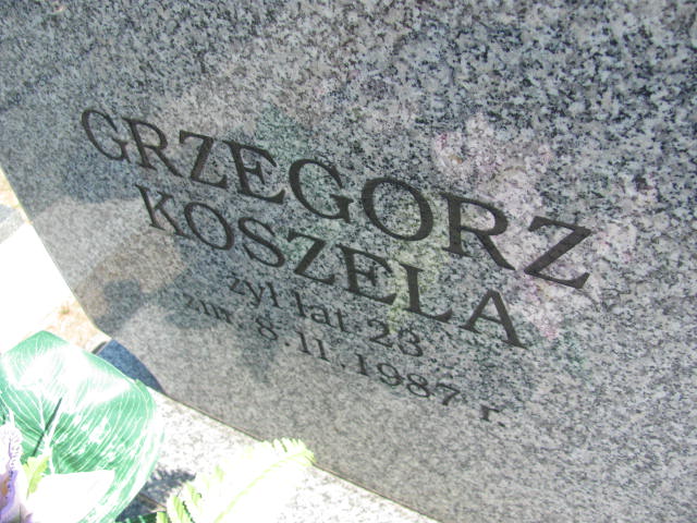 Grzegorz Koszela 1964 Konin Łężyn - Grobonet - Wyszukiwarka osób pochowanych