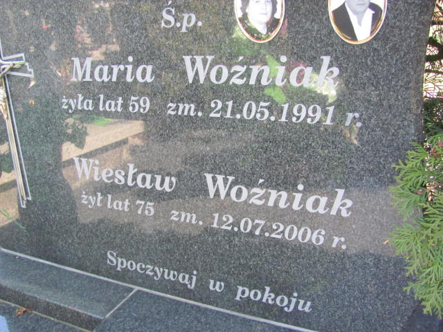 Maria Woźniak 1932 Konin Łężyn - Grobonet - Wyszukiwarka osób pochowanych