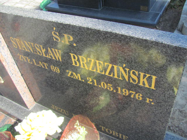 Stanisław Brzeziński 1907 Konin Łężyn - Grobonet - Wyszukiwarka osób pochowanych