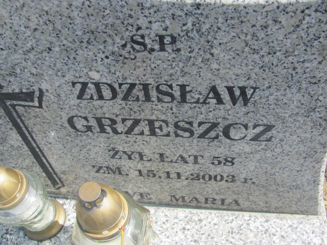 Jan Grzeszcz 1948 Konin Łężyn - Grobonet - Wyszukiwarka osób pochowanych