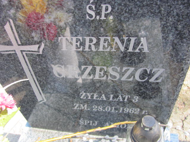 Teresa Grzeszcz 1959 Konin Łężyn - Grobonet - Wyszukiwarka osób pochowanych