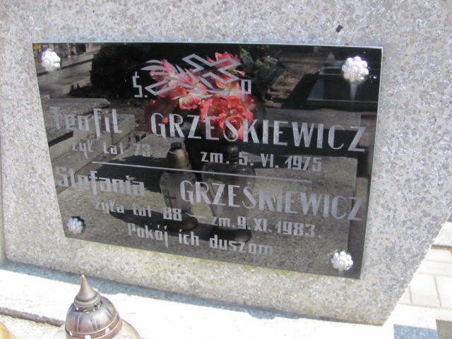 Stefania Grześkiewicz 1895 Konin Łężyn - Grobonet - Wyszukiwarka osób pochowanych