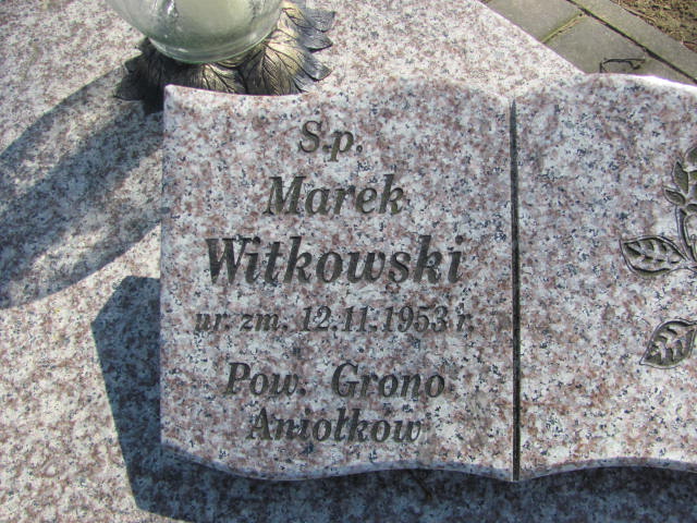 Weronika Witkowska 1898 Konin Łężyn - Grobonet - Wyszukiwarka osób pochowanych