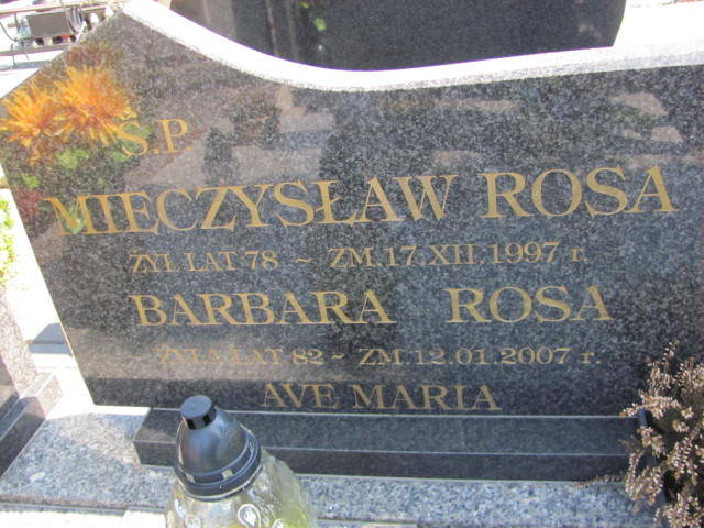 Mieczysław Rosa 1919 Konin Łężyn - Grobonet - Wyszukiwarka osób pochowanych